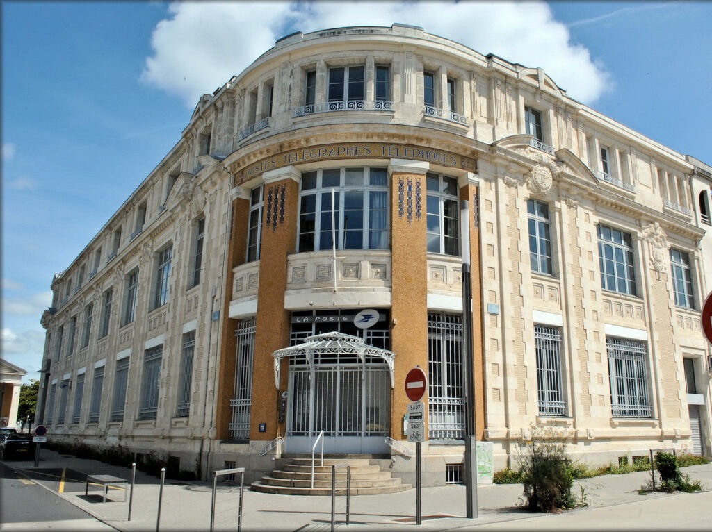 La Grande Poste de La Roche sur Yon, par Maurice Durand